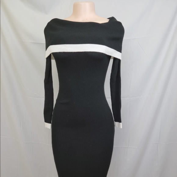 OFF SHOULDER SHOE DAZZLE DRESSES - Picture 2 of 11